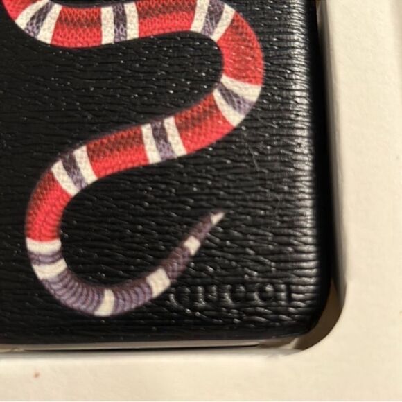 Authentic Gucci Snake iPhone 7/8 Red & Black Phone Case - Picture 5 of 6